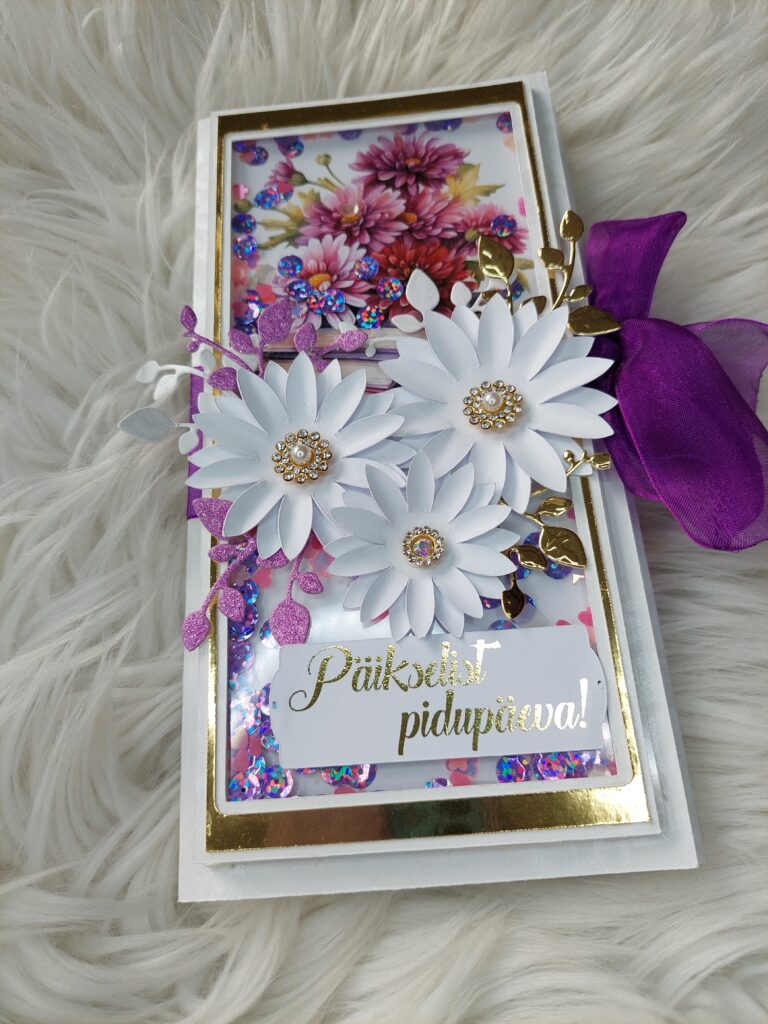 Raputatava pildiga õnnitluskaart