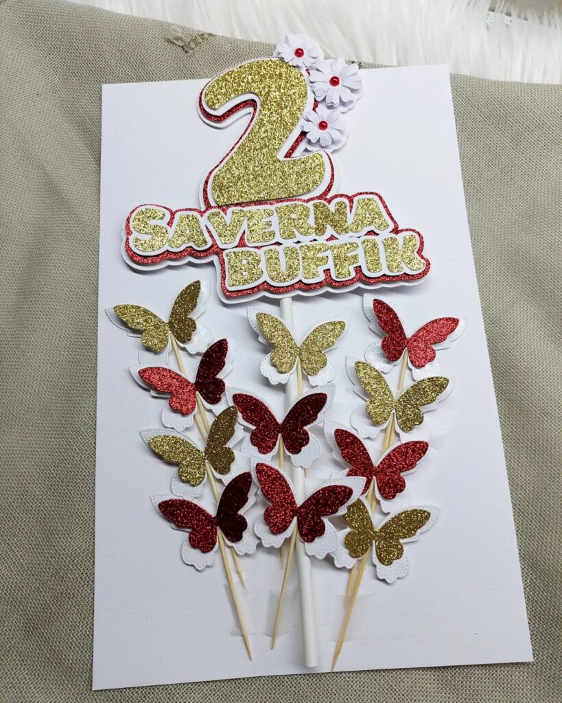 Koogitopper liblikad.