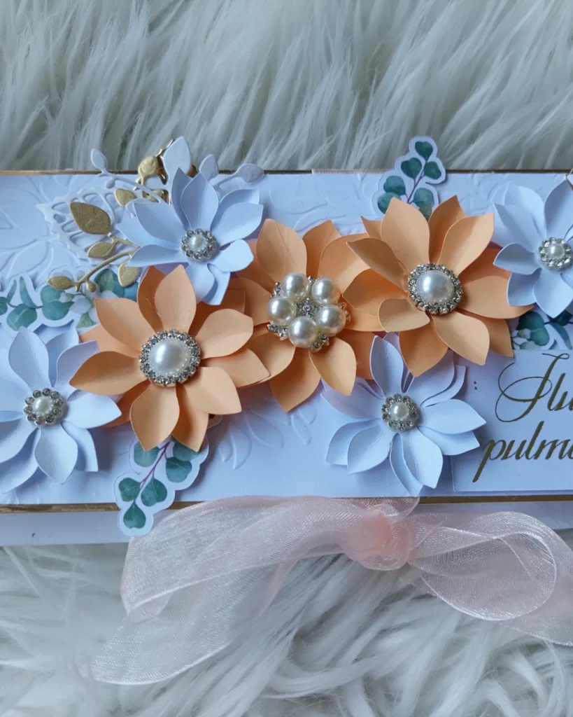 Käsitöökaart suured lilled