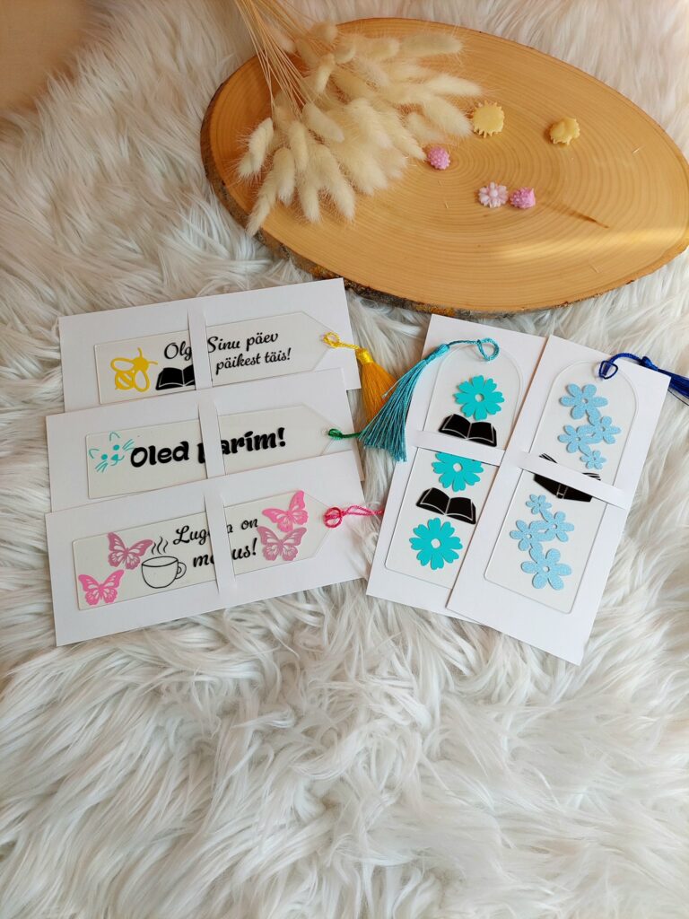 Akrüülplastikust järjehoidja